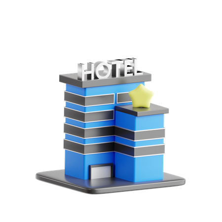 Hotel  3D Icon