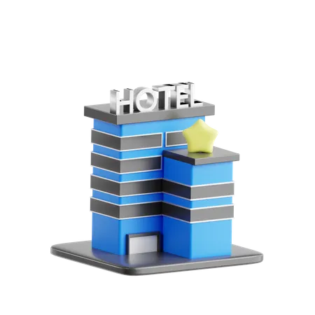 Hotel  3D Icon