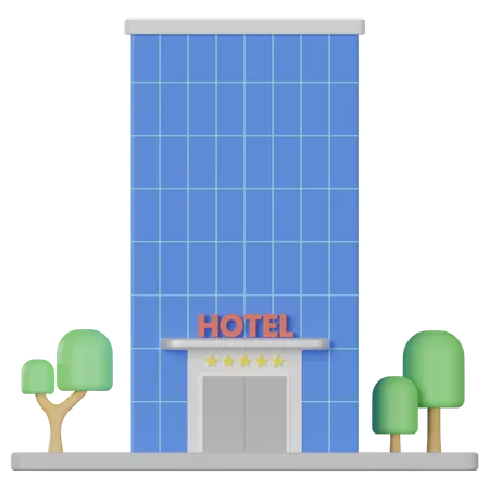 Hotel  3D Icon