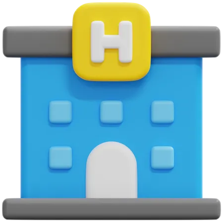 Hotel  3D Icon