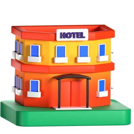 Hotel  3D Icon