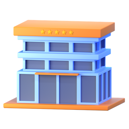 Hotel  3D Icon