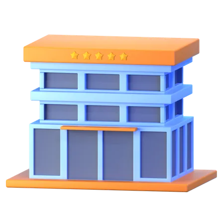 Hotel  3D Icon