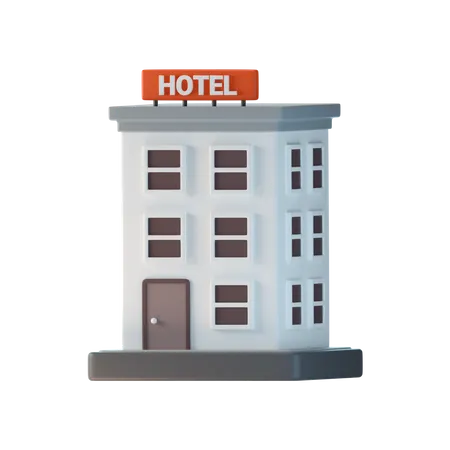 Hotel  3D Icon