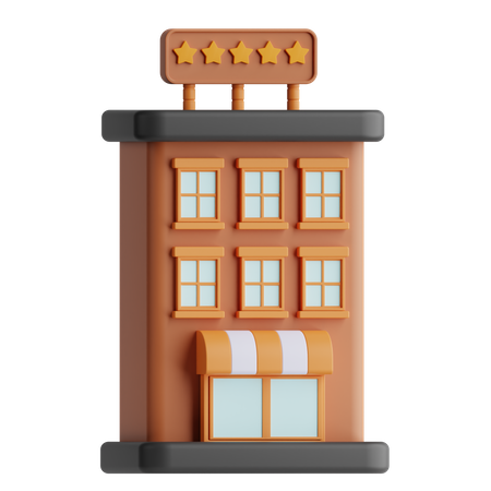 Hotel  3D Icon