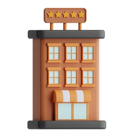 Hotel  3D Icon