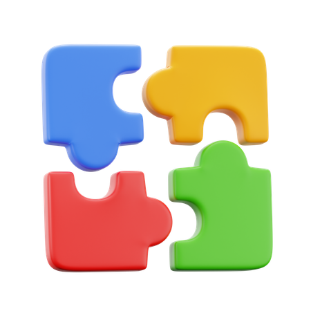 Jigsaw Puzzle  3D Icon