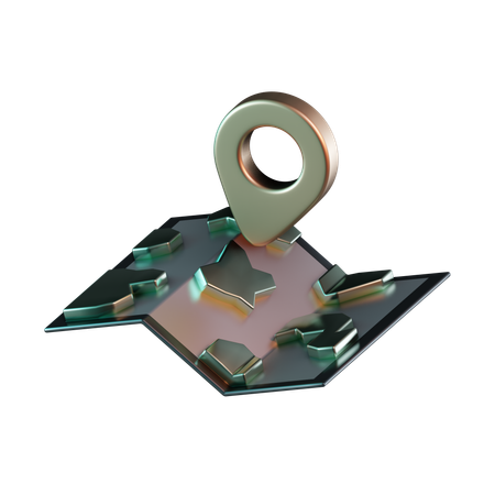 Maps  3D Icon