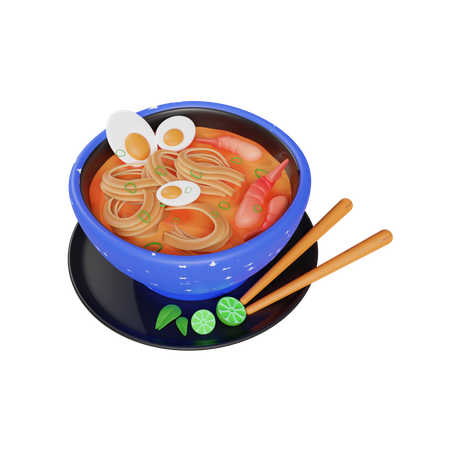 Mee Siam  3D Icon