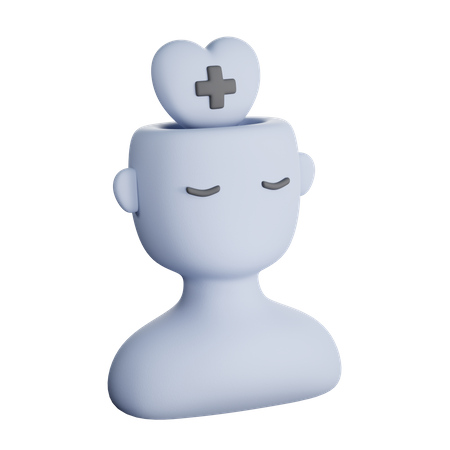 Mental Health  3D Icon