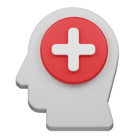 Mental Health  3D Icon