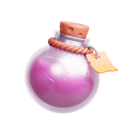 Poison Jar  3D Icon