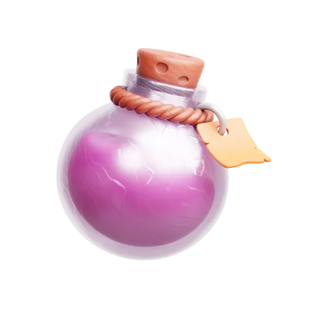 Poison Jar  3D Icon