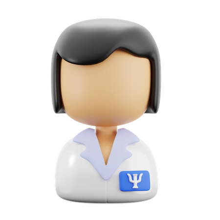 Psychologist  3D Icon