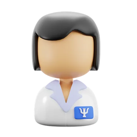 Psychologist  3D Icon