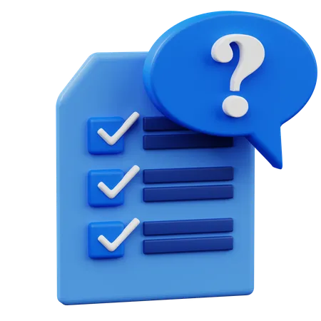 Questioner  3D Icon