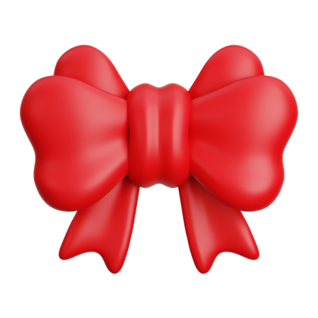 Ribbon Bow  3D Icon