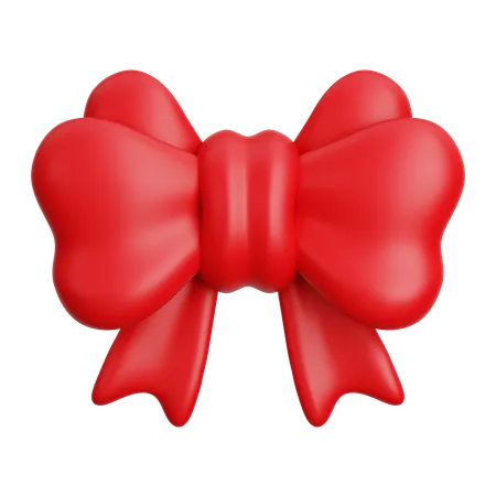 Ribbon Bow  3D Icon