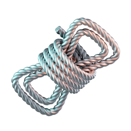 Rope  3D Icon