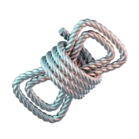 Rope  3D Icon