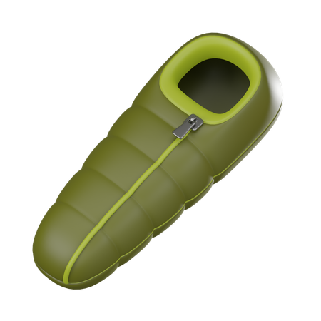 Sleeping Bag  3D Icon