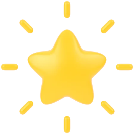 Star Shape  3D Icon