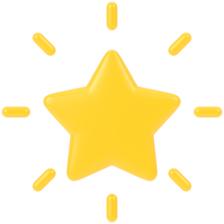 Star Shape  3D Icon