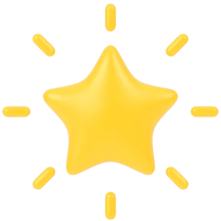 Star Shape  3D Icon