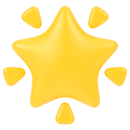 Star Shape  3D Icon