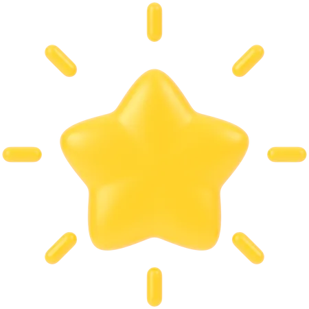 Star Shape  3D Icon