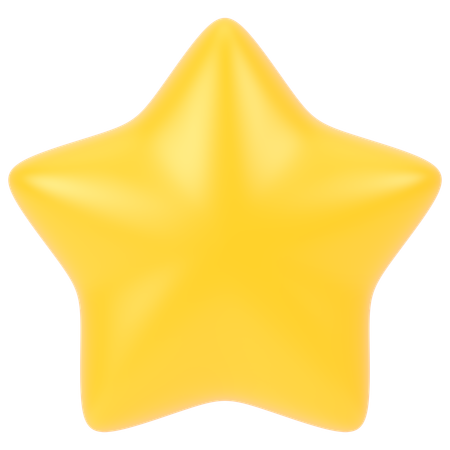 Star Shape  3D Icon