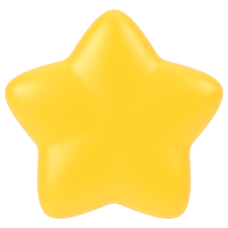 Star Shape  3D Icon