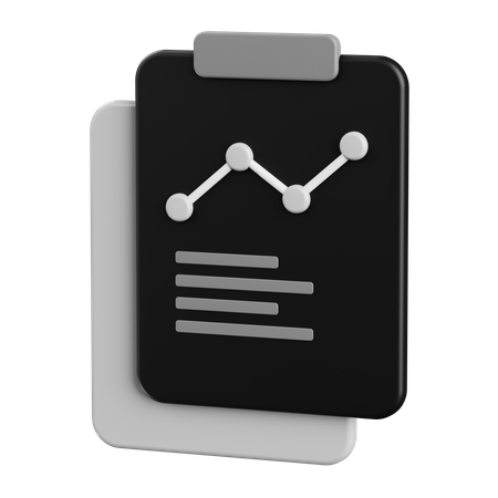 Statistic Board  3D Icon