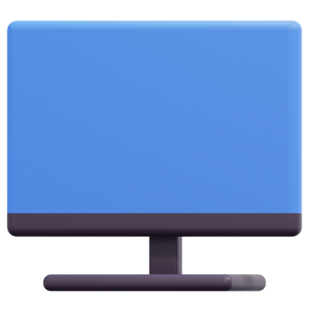 Television  3D Icon