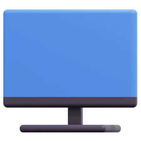 Television  3D Icon