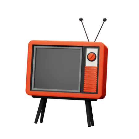 Television  3D Icon