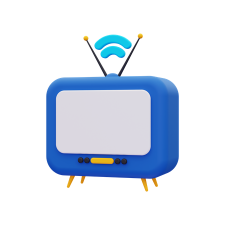 Television  3D Icon