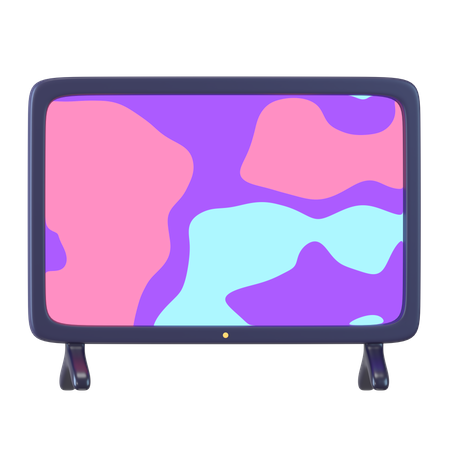 Television  3D Icon