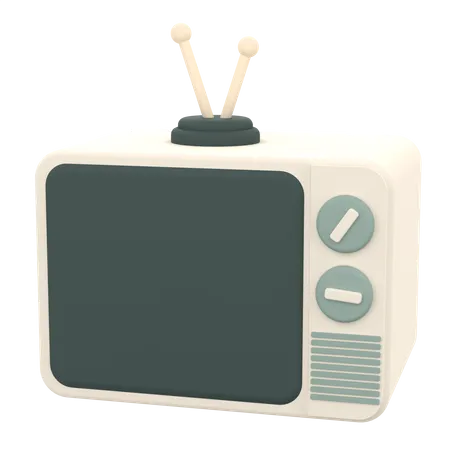 Television  3D Icon