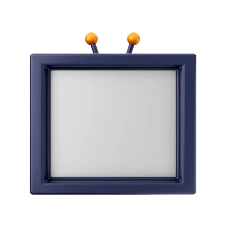 Television  3D Icon