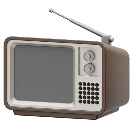 Television  3D Icon