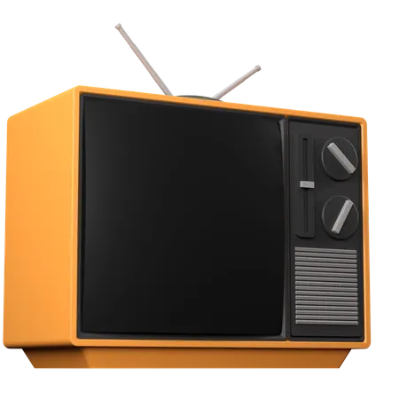 Television  3D Icon