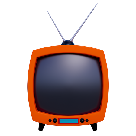 Television  3D Icon