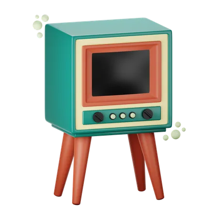 Tv 1950s  3D Icon