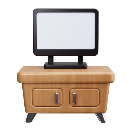 Tv Stand  3D Icon