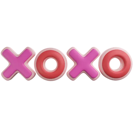 XOXO  3D Icon