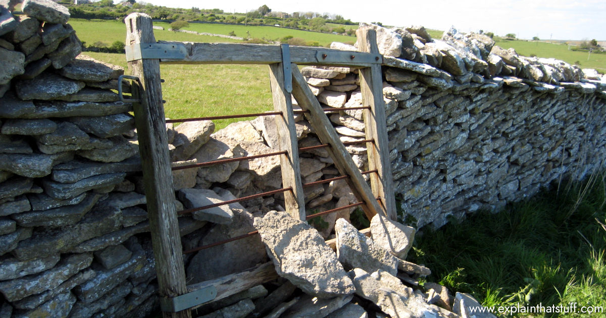 How To Build Dry-Stone Walls - Explain That Stuff