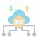 upload, 5g, signal, technology, device