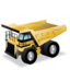 rigid, dump, truck, construction 