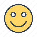 face, happy, positive, smiley, emoji